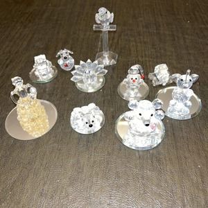 crystal symphony sarna Lot of 10 miniature crystals